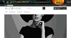 Desktop Screenshot of lucidmusic.se