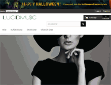 Tablet Screenshot of lucidmusic.se
